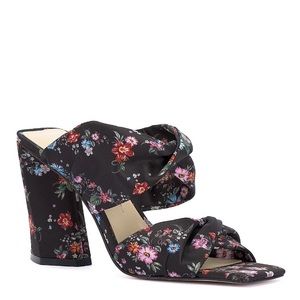 New Jessica Simpson Floral Heeled Sandals